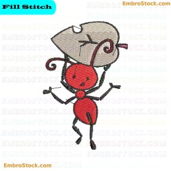 Ant Embroidery Design 17