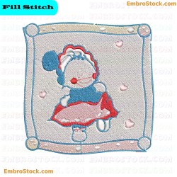 Baby Character World Baby Embroidery Design 9