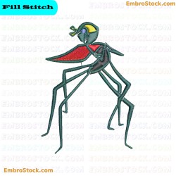 Bacteriophage Embroidery Design 11