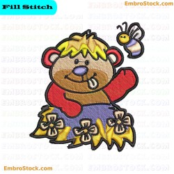 Bedtime Buddies Embroidery Design 14