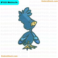 Bird Embroidery Design 1