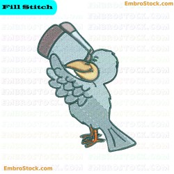 Bird Embroidery Design 22