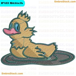 Bird Embroidery Design 24