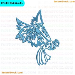 Bird Embroidery Design 2