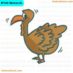 Bird Embroidery Design 36