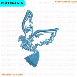 Bird Embroidery Design 6