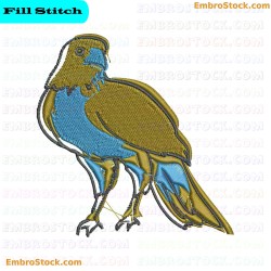 Bird Simple Birds Embroidery Design 5