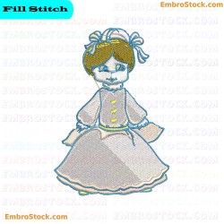 Bride Embroidery Design 2