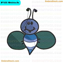 Bug Embroidery Design 12