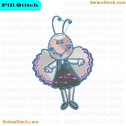 Bug Embroidery Design 2