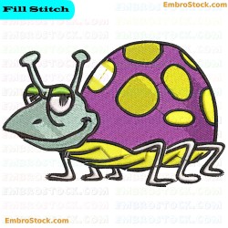 Bug Embroidery Design 32