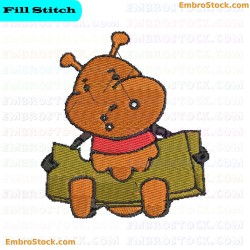 Bug Embroidery Design 6