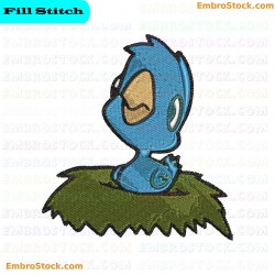 Cartoon Bird Embroidery Design 27