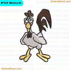 Cartoon Bird Embroidery Design 28