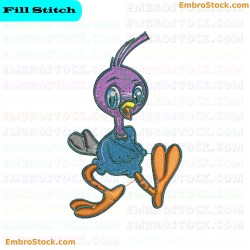 Cartoon Bird Embroidery Design 53