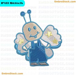 Cartoon Bug Embroidery Design 20