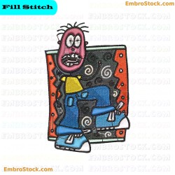 Cartoon Character For Kids Embroidery Design 11