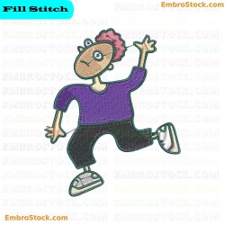 Cartoon Character For Kids Embroidery Design 19