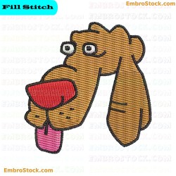 Cartoon Dog Cool Dogs2 Embroidery Design 3