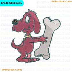 Cartoon Dog Doggies Embroidery Design 3