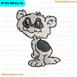 Cartoon Puppy Embroidery Design 9