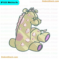 Cartoon Ragdoll Critter Embroidery Design 6