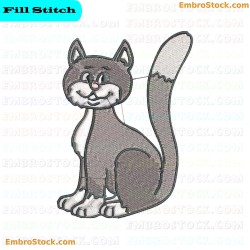 Cat Sweet Cats Embroidery Design 3