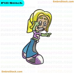 Character Carla Embroidery Design 5