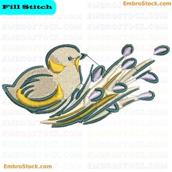 Chick Embroidery Design 8