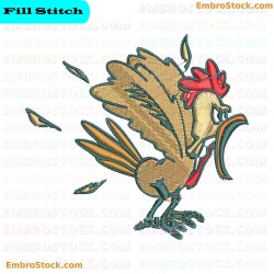 Chicken Embroidery Design 29