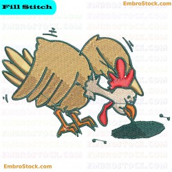 Chicken Embroidery Design 33