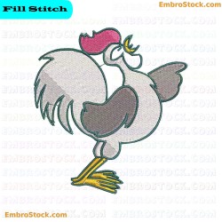 Chicken Embroidery Design 3