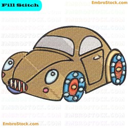 Childrens Car Embroidery Design 22