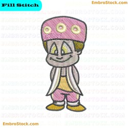 Childrens Character Embroidery Design 7