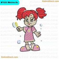 Childrens Pajama Party Embroidery Design 3