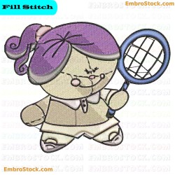 Chubby Ragdoll Embroidery Design 1