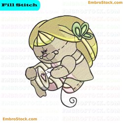 Chubby Ragdoll Embroidery Design 5