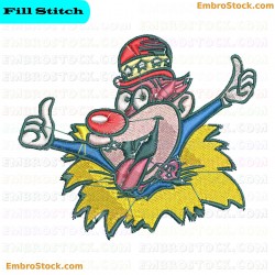 Clown Embroidery Design 29