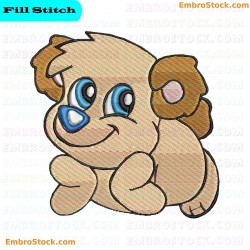 Cute Bear Embroidery Design 3