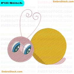 Cute Bug Embroidery Design 13