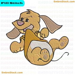 Cute Puppy Cute Puppys Embroidery Design 8