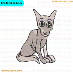 Dog Embroidery Design 76