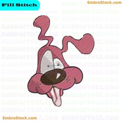 Dog Face Doggies Embroidery Design 5