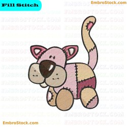 Dog Toy Embroidery Design 43