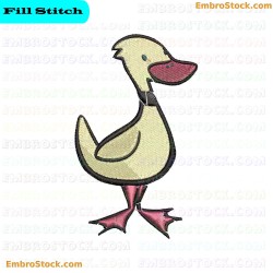 Duck Farm Embroidery Design 1