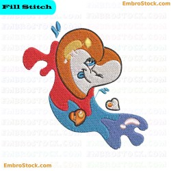 Dynamic Heart Embroidery Design 15