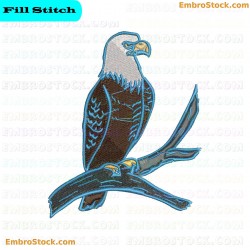 Eagle Embroidery Design 10