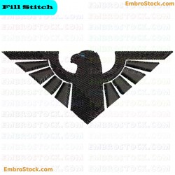 Eagle Embroidery Design 13