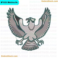 Eagle Embroidery Design 5