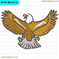 Eagle Embroidery Design 6